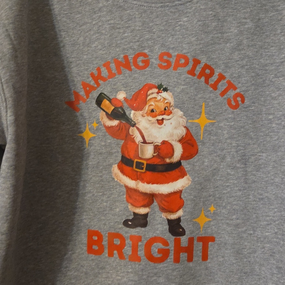 Helene In Between Santa Sweatshirt - Picture 2 of 3